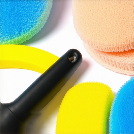 Professional car detailing tools arranged neatly for maintenance.