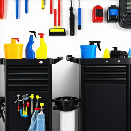 4 Mobile Detailing Carts for 2026 Workshop Organization