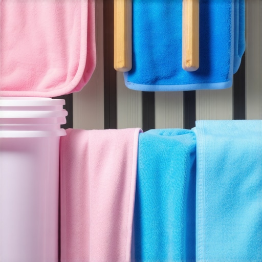 Car detailing supplies including clay bar, wash buckets, and microfiber towels arranged for cleaning