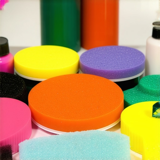 Close-up of professional car detailing tools and supplies for advanced paint correction