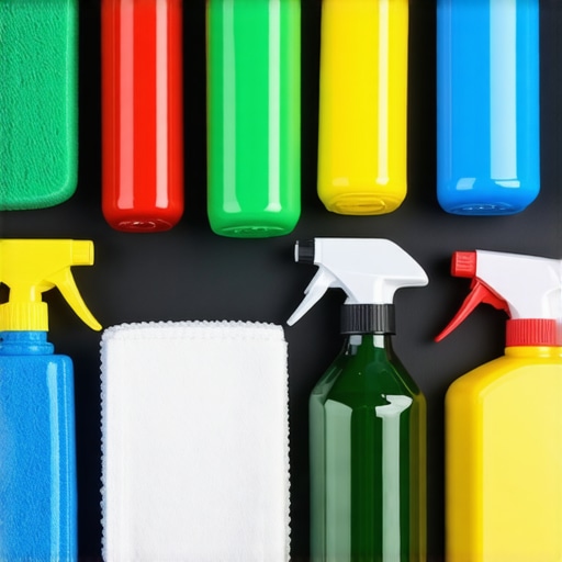 An organized display of high-quality auto detailing products suited for professional use in West LA