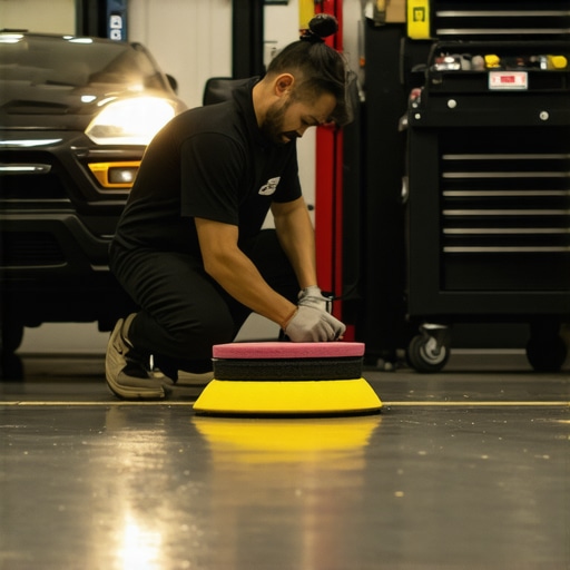 Detailer maintaining tools for long-term use.