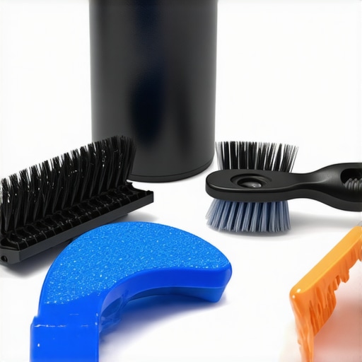 Detailed image showing professional car detailing supplies and ceramic coating tools