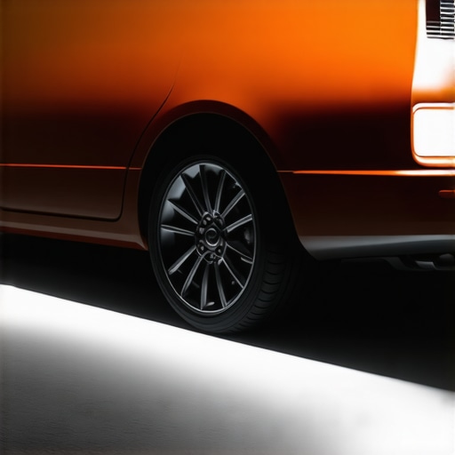 Optimal LED Lighting for Car Detailing Multiple LED lights set up around a car highlighting surface imperfections for detailing