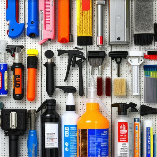 High-quality car detailing tools and products available at a local West LA shop.